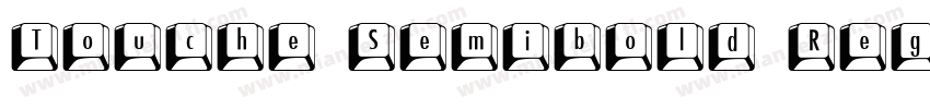 Touche Semibold Regular字体转换